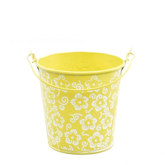 <h4>Zinc Flower pot d10.5*10.5cm</h4>