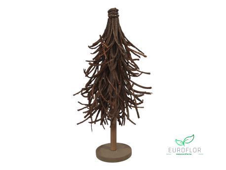 RATTAN TREE ON FOOT NATURAL 20X48CM