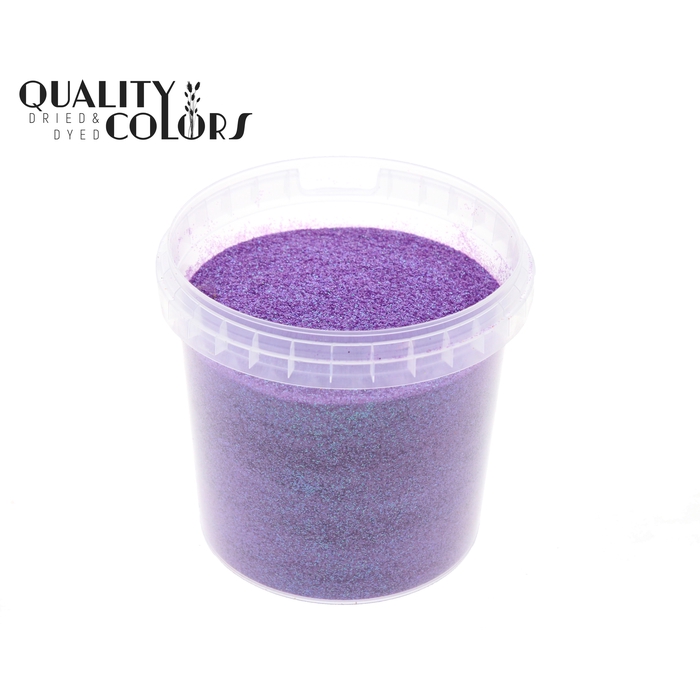 <h4>Glitters 400gr in bucket Lila</h4>