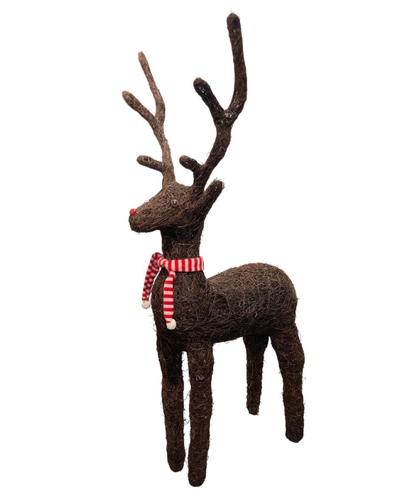 <h4>REINDEER RUDOLF REDNOSE 120CM</h4>