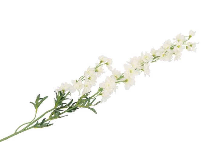 <h4>Silk Delphinium White 93cm</h4>