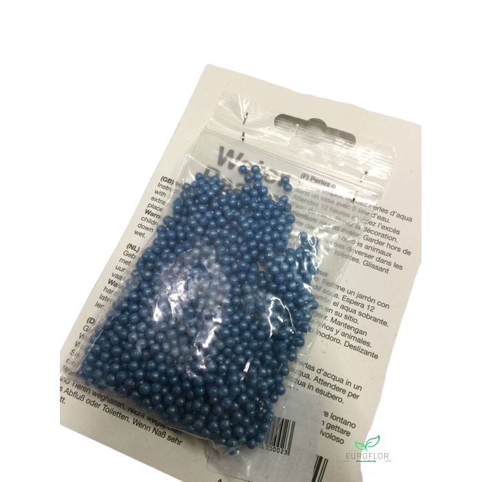 <h4>AQUA PEARLS 12MM 100GR METALLIC BLUE FOR 4L (DRY)</h4>