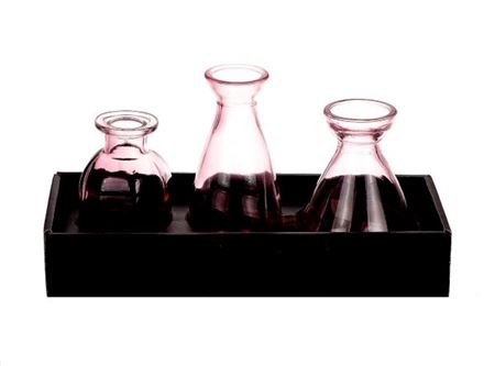<h4>Vase Charmi 3pc L23.5w10.5h12.5</h4>