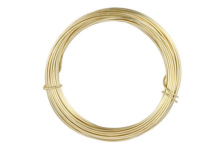 <h4>Wire Aluminum 100gr 12mx2mm Gold</h4>