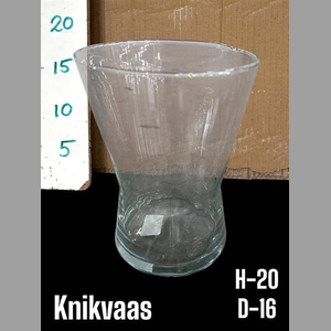 GLAS KNIK VAAS H20XD18