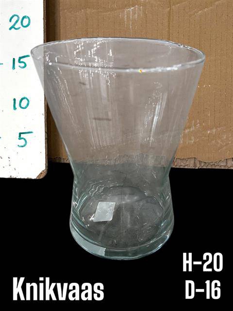 <h4>GLAS KNIK VAAS H20XD18</h4>