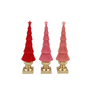 Faby Jolly Pink Xmas Tree Ass 10x10x36cm