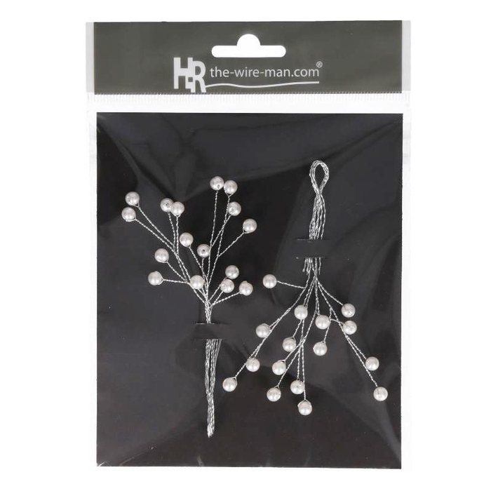 <h4>Wedding Pearls branch 6mm x2</h4>