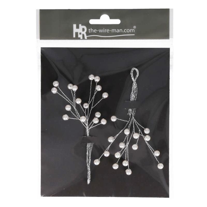 <h4>Wedding Pearls branch 6mm x2</h4>