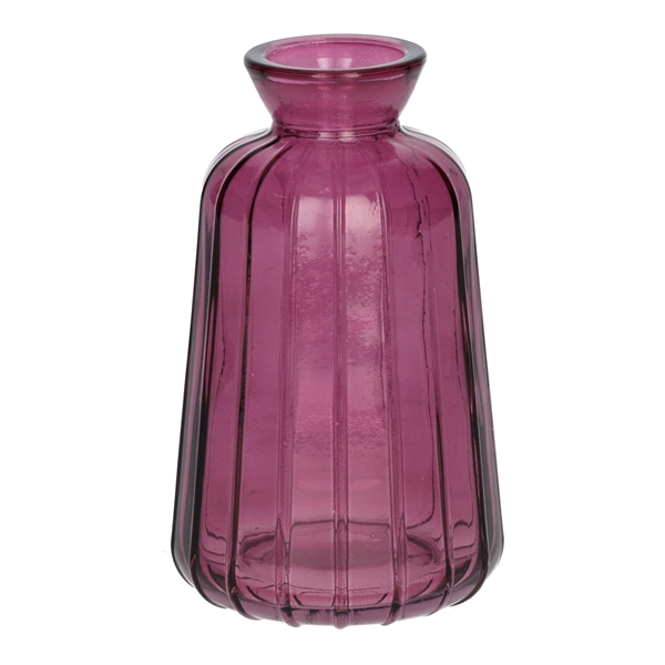 <h4>Bottle Carmen d3.5\\6.5xh11 aubergine transparent</h4>