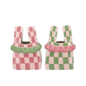 Yfke Summer Pink/green Vase Bag Ass 14x9x19cm Nm