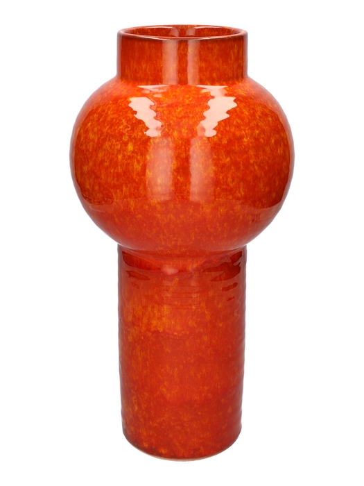 <h4>DF03-740862200 - Vase Brisa d10.5/18.5xh34.5 orange</h4>
