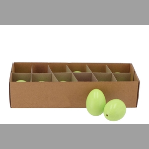 Eggs Chicken Light Green 5x6cm P/12