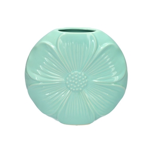 Vase Petal 22.5x6.5x21 l.blue