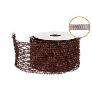 Ribbon Amaze Wired Ribbon Brons 5mx63mm