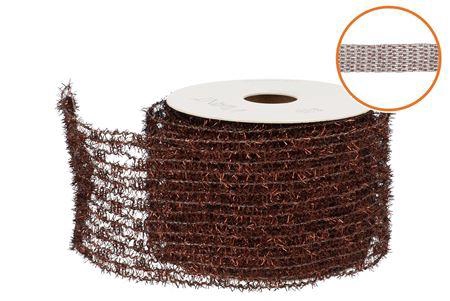 <h4>Ribbon Amaze Wired Ribbon Brons 5mx63mm</h4>