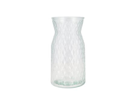 <h4>Diamond Clear Vase 12x20cm</h4>