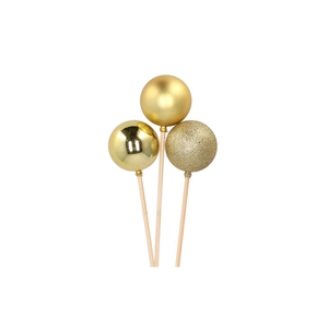 Pick Shine Ball Cozy Gold Glitter/shiny/matt 6x50cm Ass P3