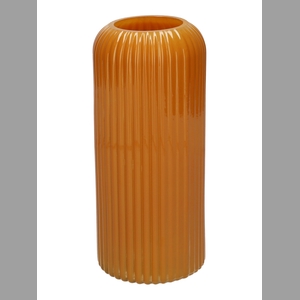 DF02-664554300 - Vase Nora d6/8.7xh20 ochre milky