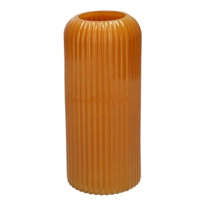 DF02-664554300 - Vase Nora d6/8.7xh20 ochre milky