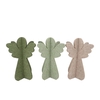 Felt Green Beige White Angel Ass 33x33x42cm