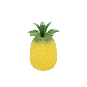 Pineapple Tropical Yellow Vase 18x18x28cm Nm