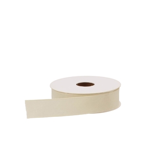 Ribbon Textile 70 Ivory 20mx25mm