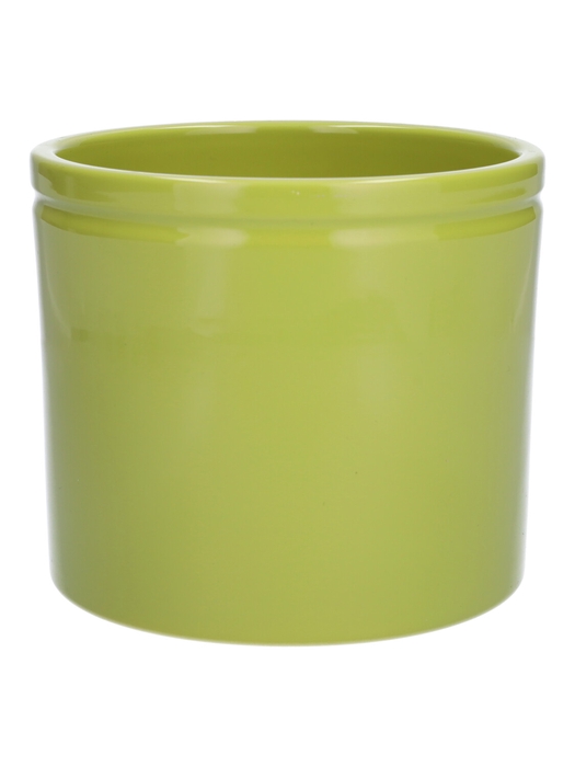 <h4>DF03-884910247 - Pot Lucca d14xh12.5 apple green</h4>