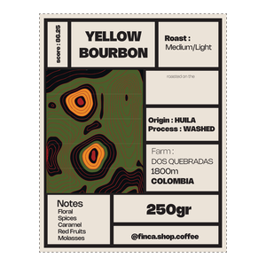 Roasted Coffee Yellow Bourbon Washed