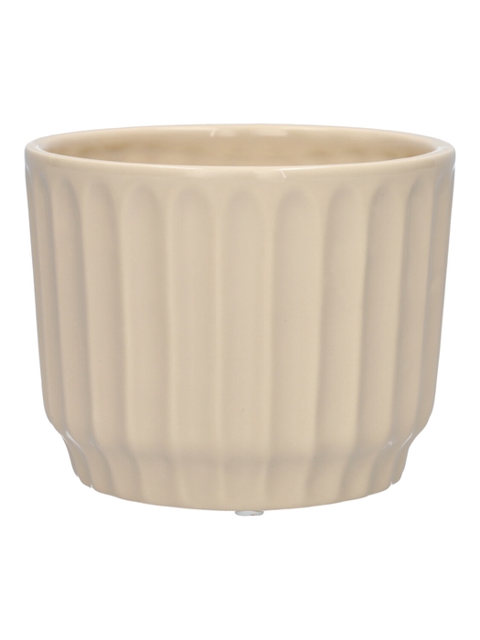 <h4>DF03-666843537 - Pot Vectra d12xh9.5 taupe</h4>