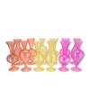 Sunny Dutch Orange Mix Glass Vase Ass 12x12x28cm