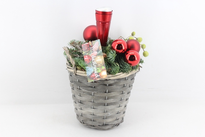 arr4 Kerst MB - Mand rond grijs roo