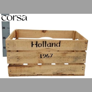 Houten Kist Holland 1967 29x58x35