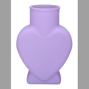 DF02-660235700 - Vase Lovely 15.5x8x22 lavender matt