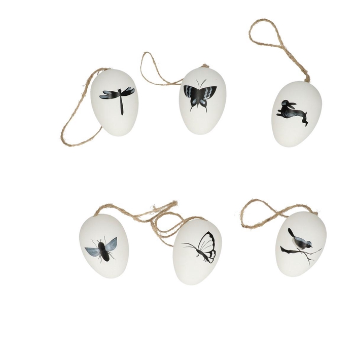 <h4>Pasen Deco hanger ei tattoo 6cm x6</h4>