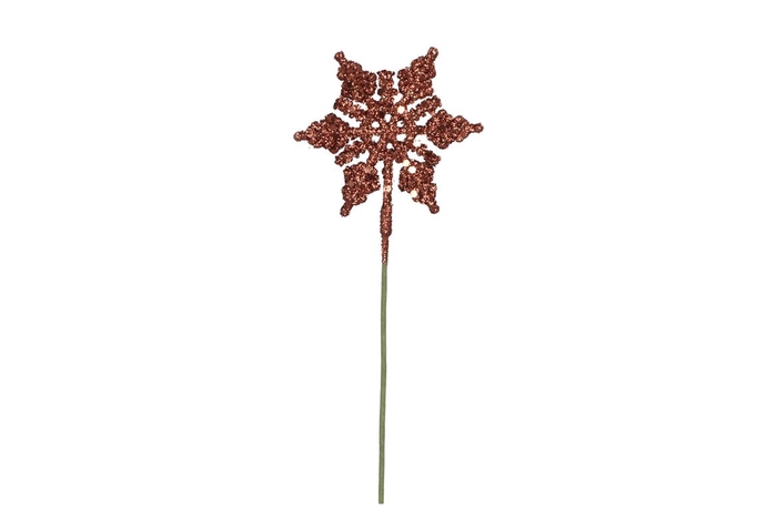 <h4>Pick Shine Snowflake Scottish Copper 25cm Per 24</h4>
