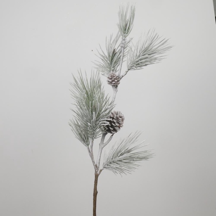 <h4>AF Pinus +Cones L96cm Snow</h4>