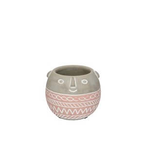 Ceramics Pot Face d11.5*9.5cm