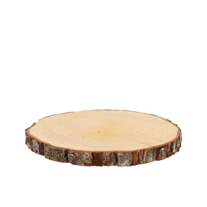 Nature Oak Slice Round D18-22cm X 2cm