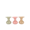 Mia Dreamy Pastel Mix Vase Trumpet Ass 12x12x16cm