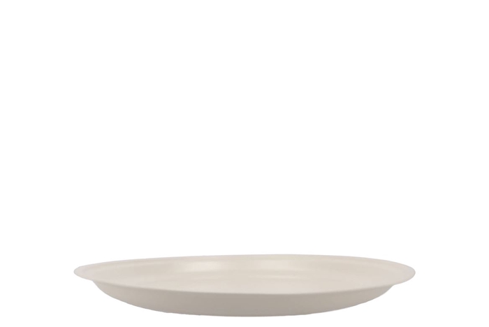 <h4>Zinc Basic Grey Plate 34cm</h4>