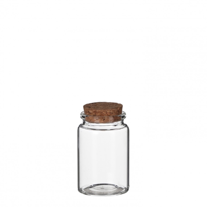 <h4>Glas Fles Kurk d04.5*7.5cm</h4>