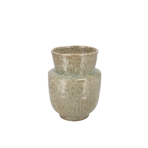 Iron Stone Sand Vase 18x18x22cm