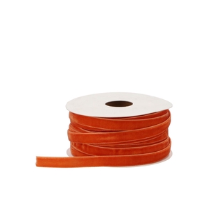 Ribbon Velvety 58 Cognac 20mx9mm