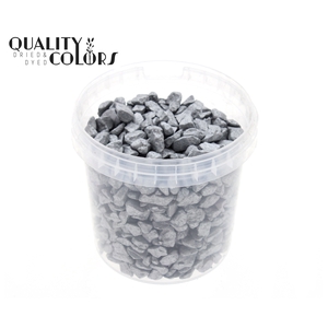 Rocks 1 ltr bucket Silver