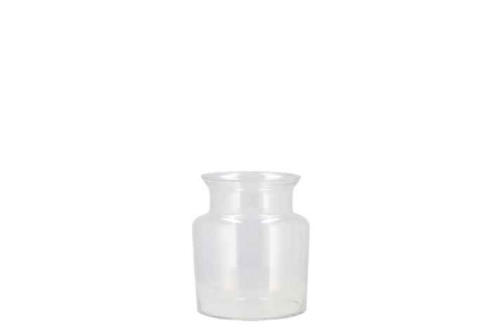 <h4>Glas Mouthblown Milk Bottle 25x16cm</h4>