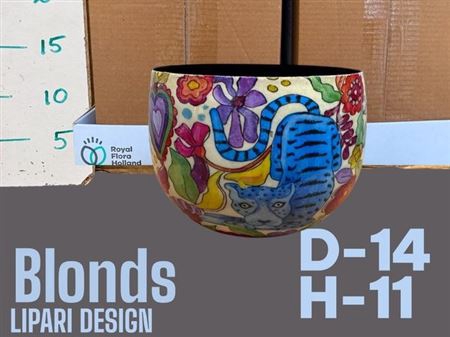 <h4>Keramiek Pot Blonds Lipari Design H14 D11</h4>
