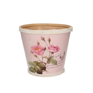 Wood Roses pot d17*15cm