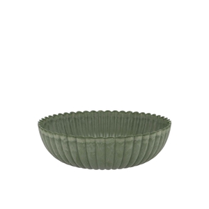 Melamine Lisa Green Bowl 20x20x8cm
