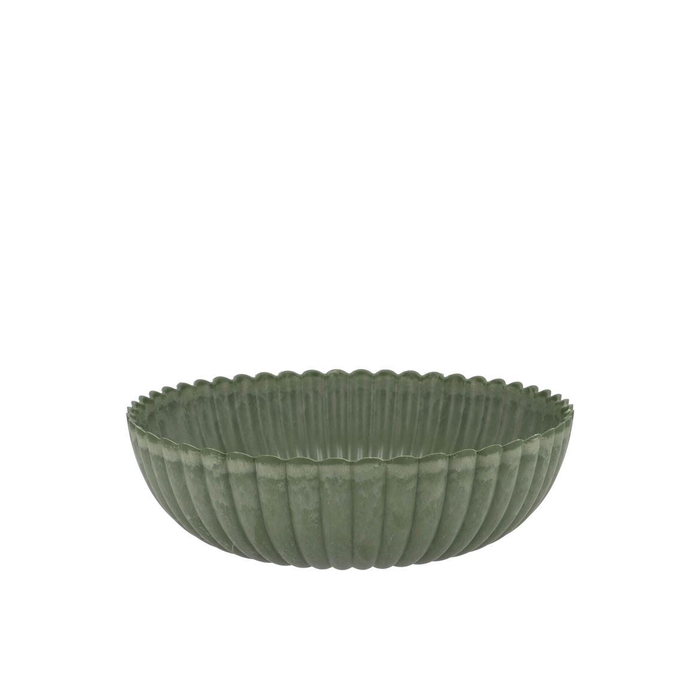 <h4>Melamine Lisa Green Bowl 20x20x8cm</h4>